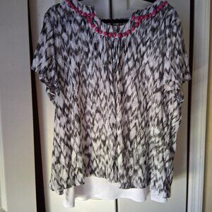 Ruby Road 2x black and white shirt